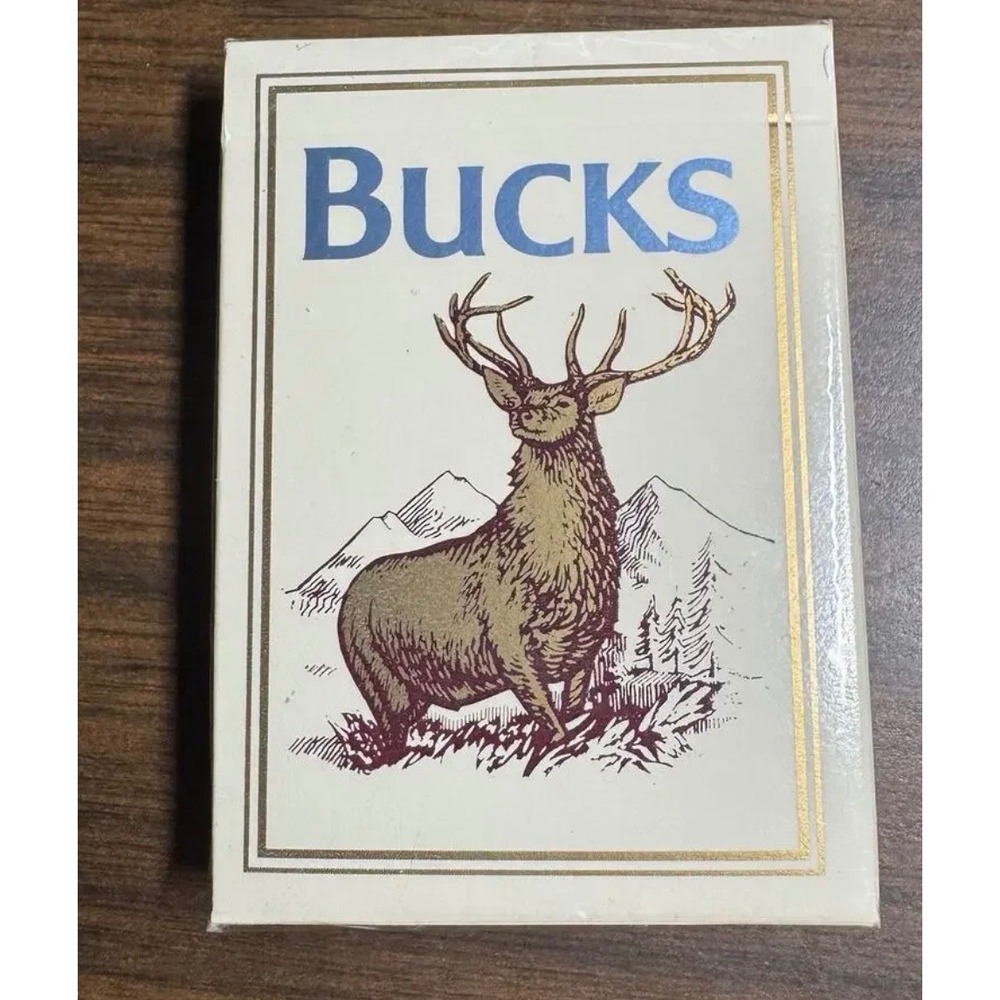 Bucks Playing Cards Deck Vintage Wildlife Stag Elk Nature Theme Complete Set